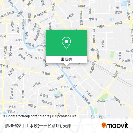 清和传家手工水饺(十一径路店)地图