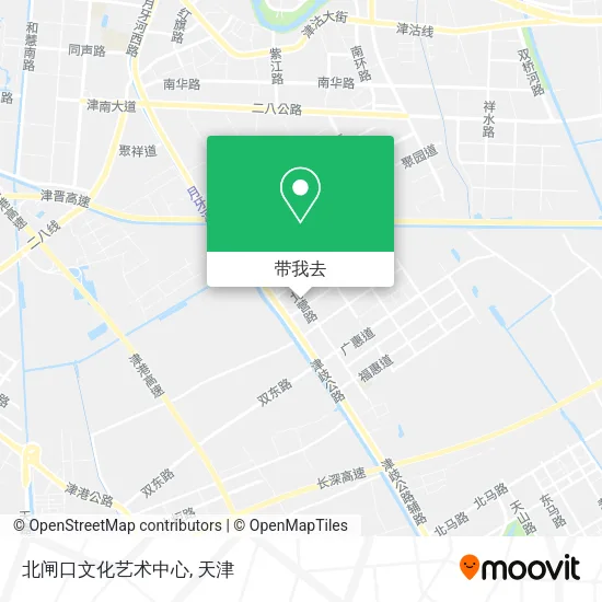北闸口文化艺术中心地图