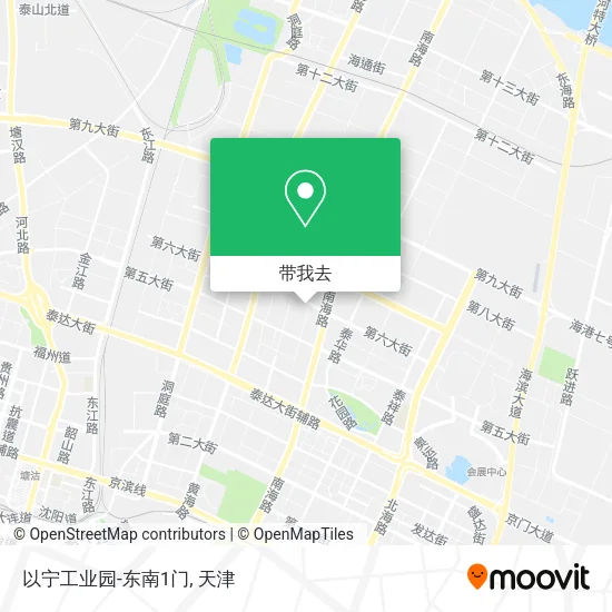 以宁工业园-东南1门地图