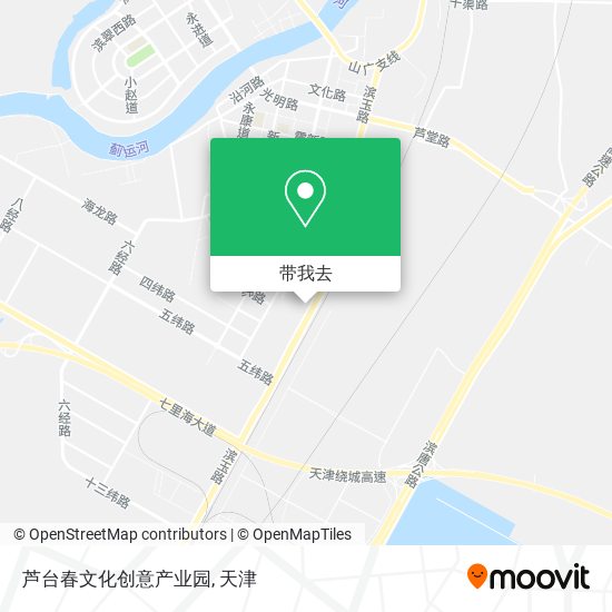 芦台春文化创意产业园地图