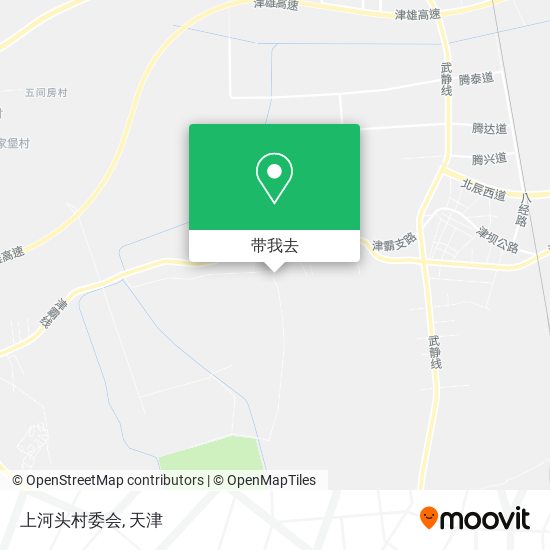 上河头村委会地图