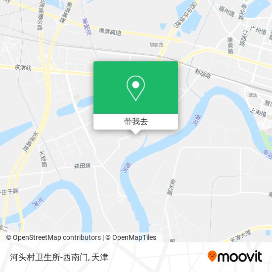 河头村卫生所-西南门地图