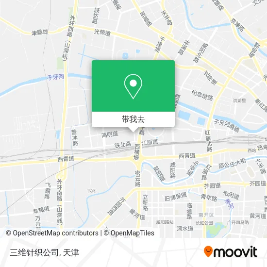 三维针织公司地图