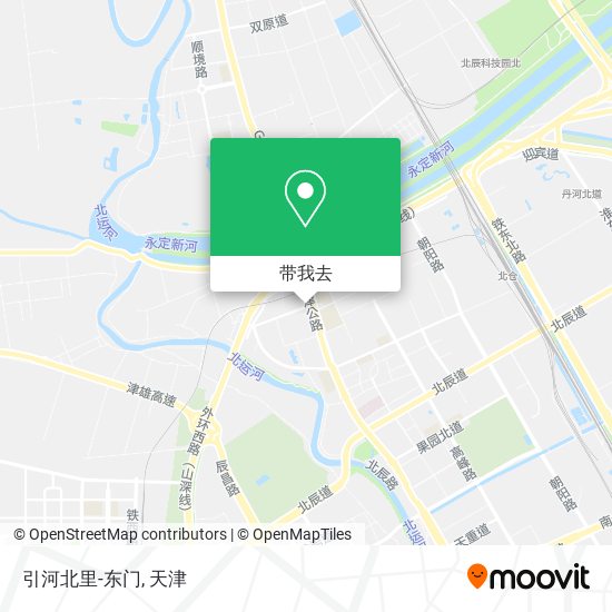 引河北里-东门地图