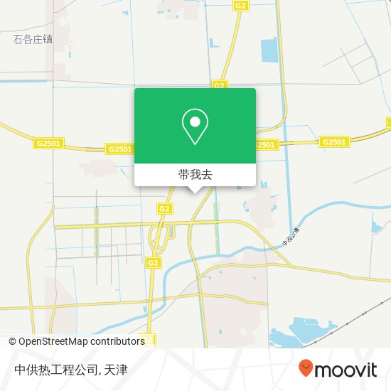 中供热工程公司地图