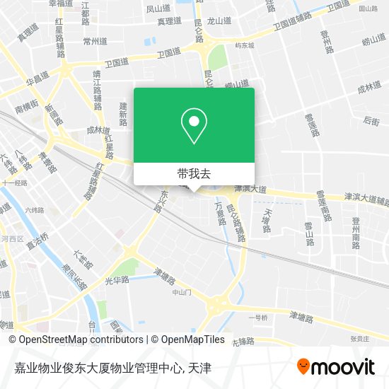 嘉业物业俊东大厦物业管理中心地图