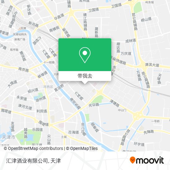 汇津酒业有限公司地图