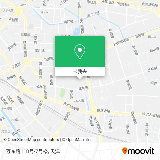 万东路118号-7号楼地图