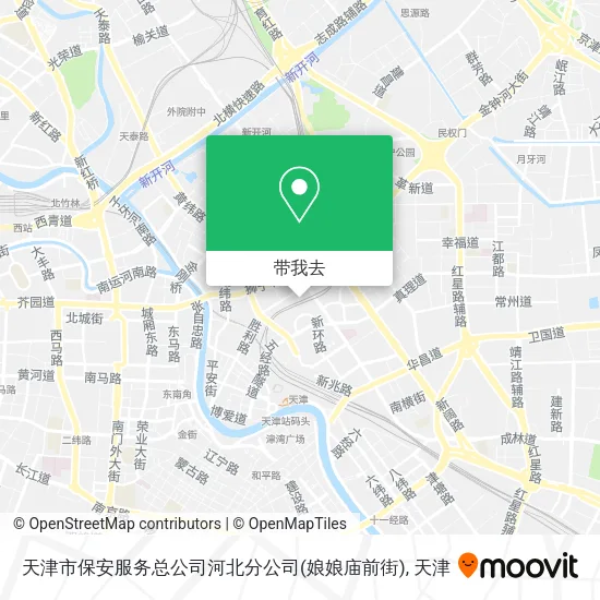 天津市保安服务总公司河北分公司(娘娘庙前街)地图