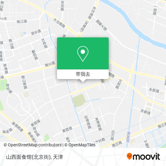 山西面食馆(北京街)地图