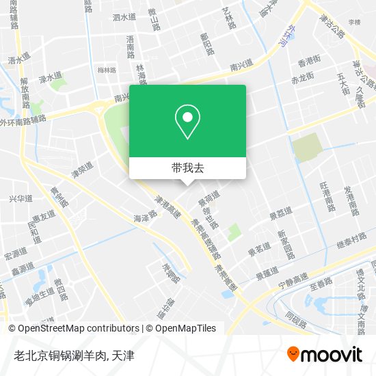 老北京铜锅涮羊肉地图