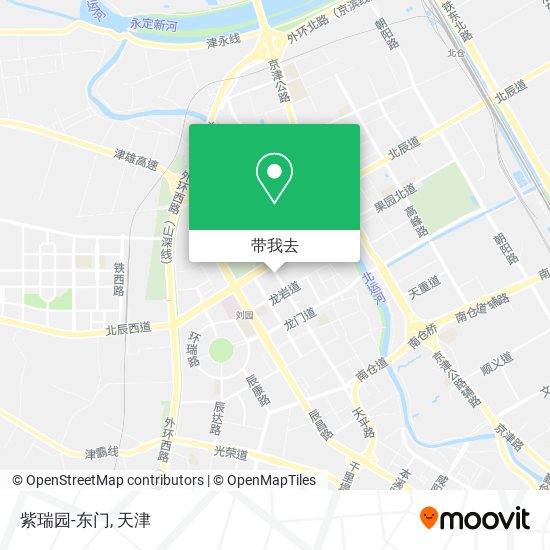 紫瑞园-东门地图