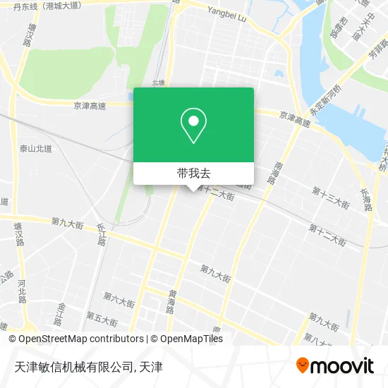 天津敏信机械有限公司地图