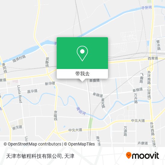 天津市敏程科技有限公司地图