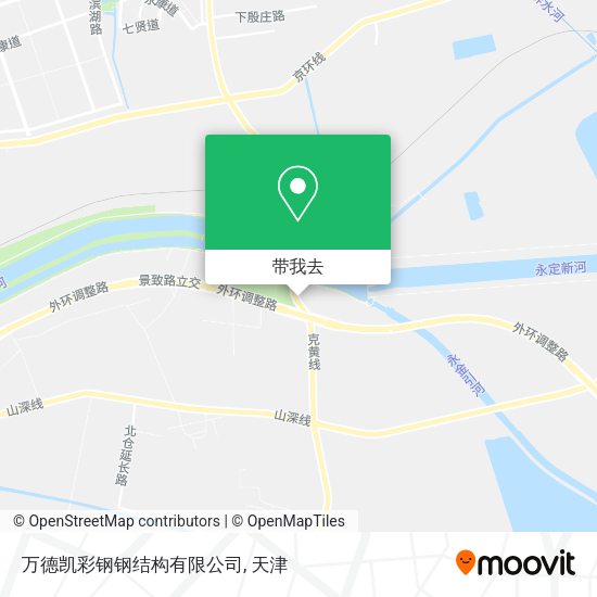 万德凯彩钢钢结构有限公司地图