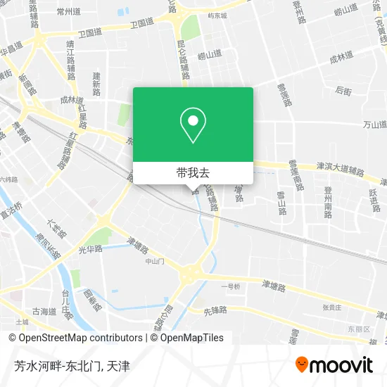 芳水河畔-东北门地图
