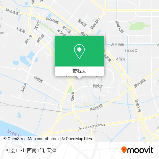 社会山-Ⅱ西南1门地图