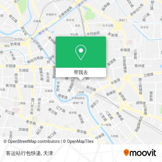 客运站行包快递地图