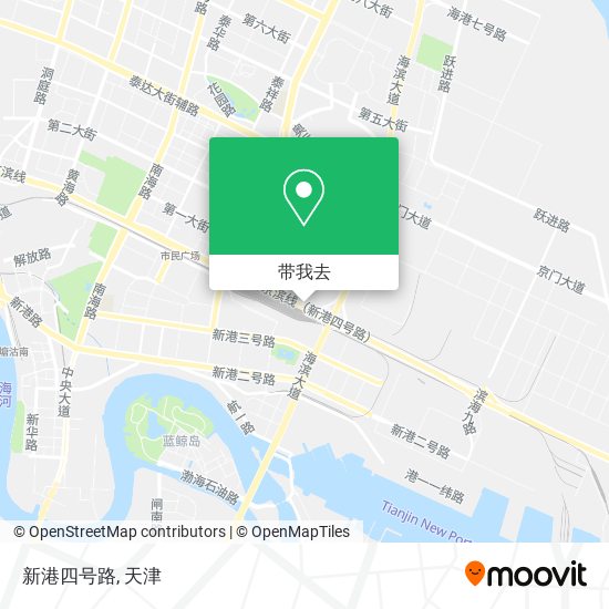 新港四号路地图