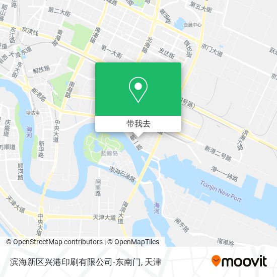 滨海新区兴港印刷有限公司-东南门地图