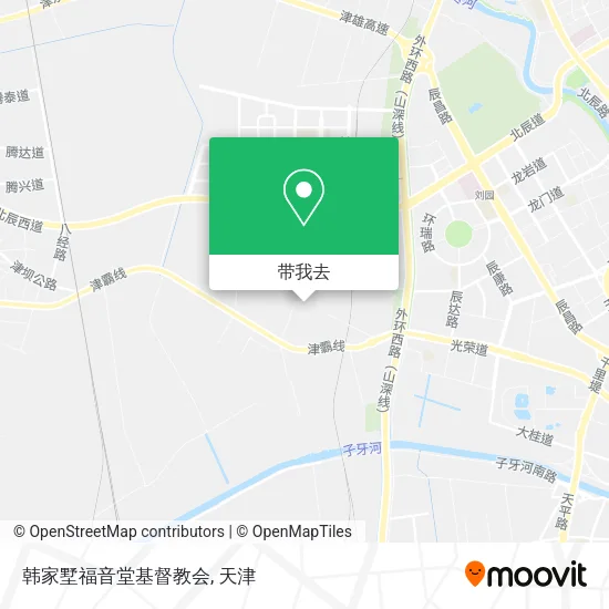 韩家墅福音堂基督教会地图