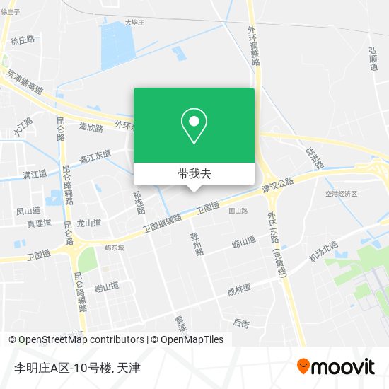 李明庄A区-10号楼地图