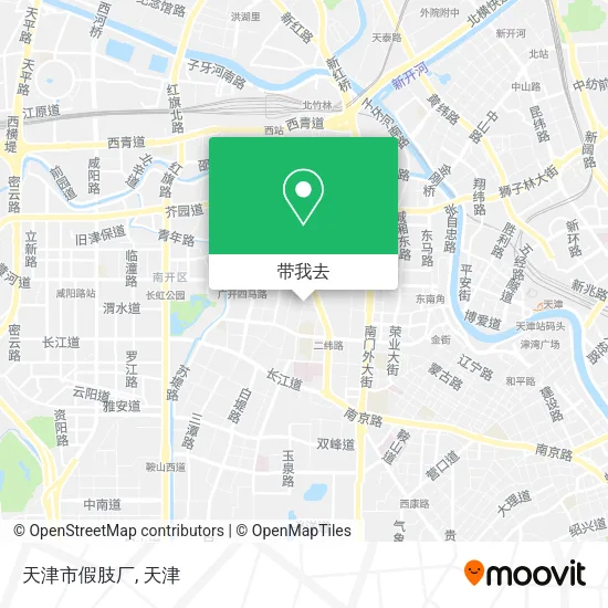 天津市假肢厂地图