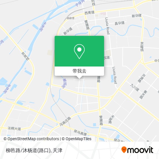 柳邑路/沐杨道(路口)地图