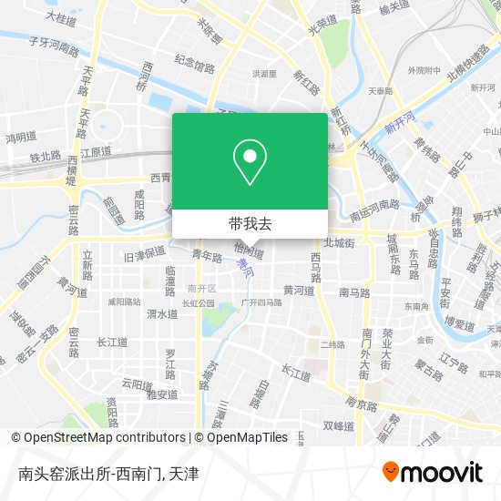 南头窑派出所-西南门地图