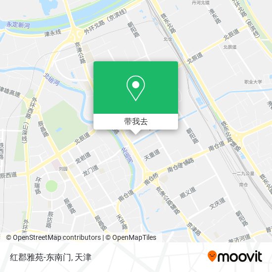 红郡雅苑-东南门地图