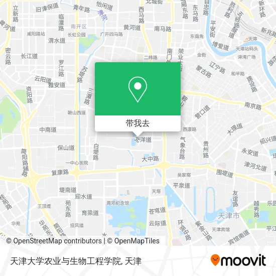 天津大学农业与生物工程学院地图