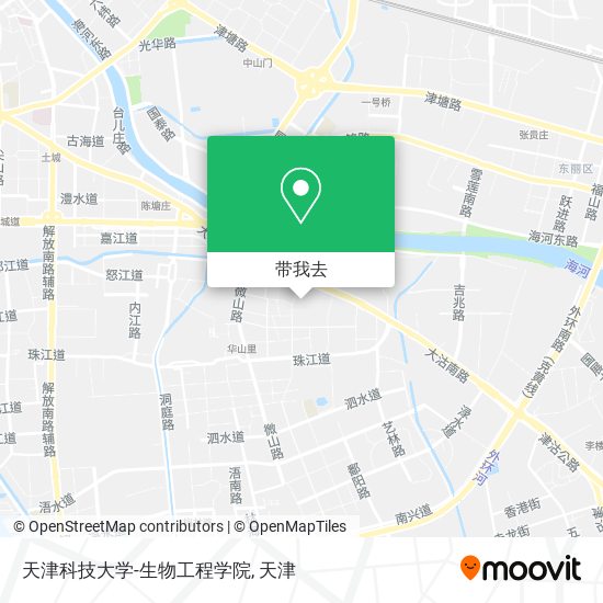 天津科技大学-生物工程学院地图