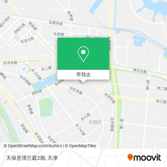 天保意境兰庭2期地图
