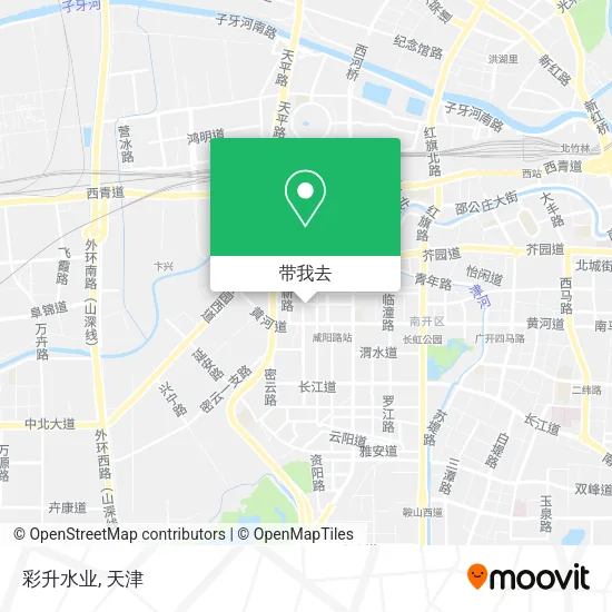 彩升水业地图
