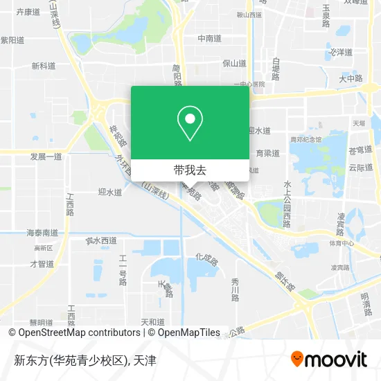 新东方(华苑青少校区)地图