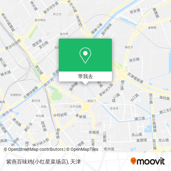 紫燕百味鸡(小红星菜场店)地图