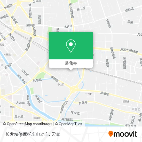 长发精修摩托车电动车地图