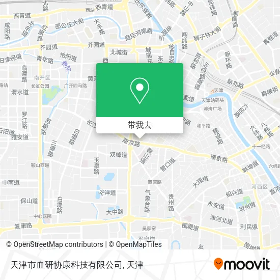 天津市血研协康科技有限公司地图