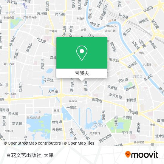 百花文艺出版社地图