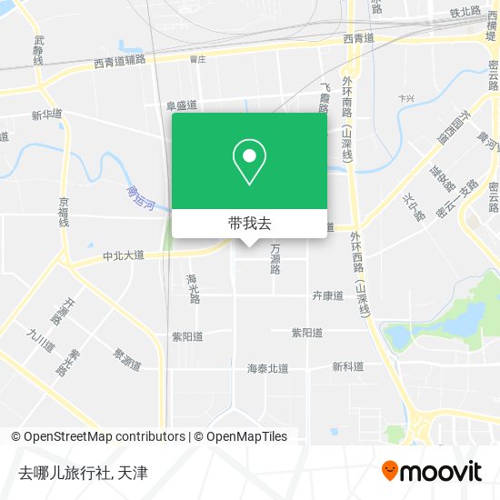 去哪儿旅行社地图