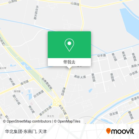 华北集团-东南门地图