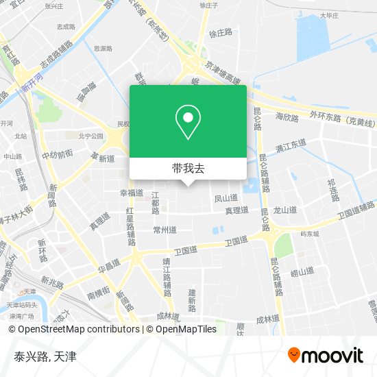 泰兴路地图