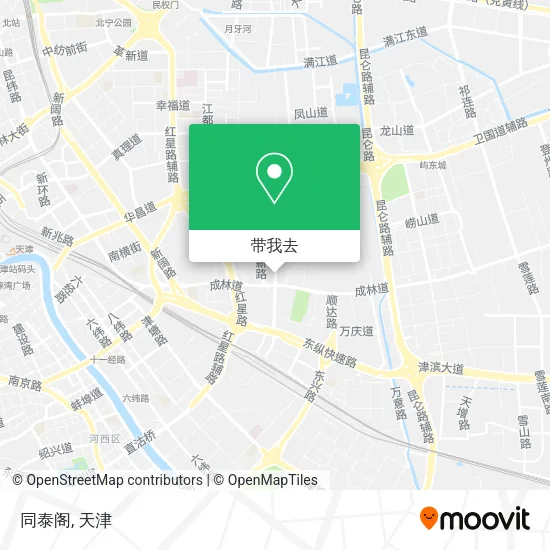 同泰阁地图