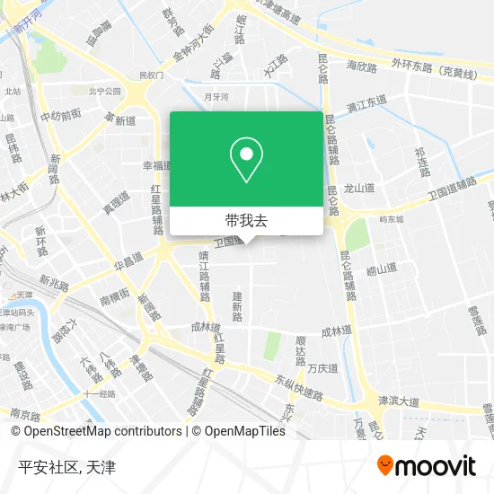 平安社区地图