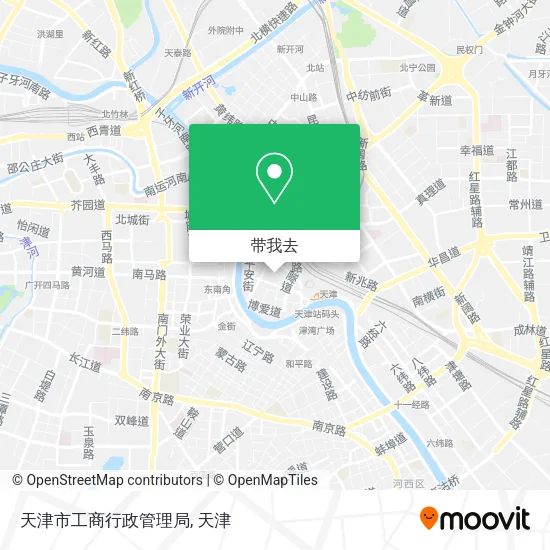天津市工商行政管理局地图