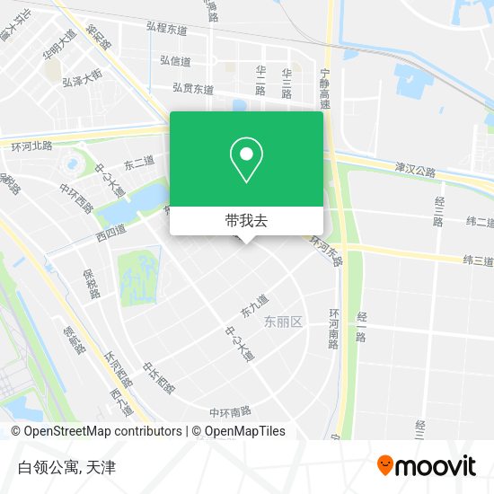 白领公寓地图