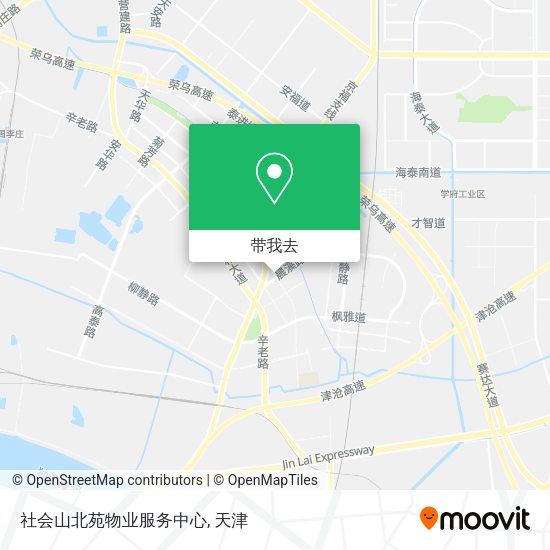 社会山北苑物业服务中心地图