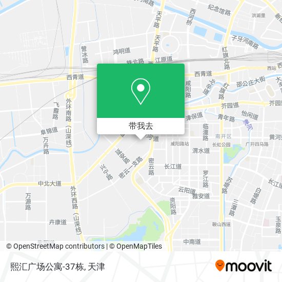 熙汇广场公寓-37栋地图