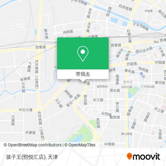 孩子王(熙悦汇店)地图