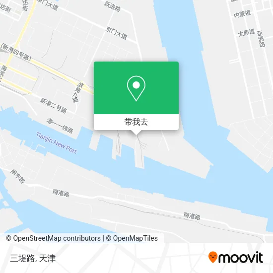 三堤路地图